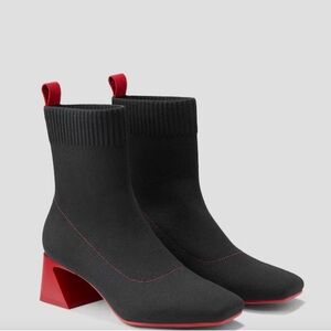 VIVAIA Regina Pro Square-Toe Block Heeled Boots, Water-Repellent, Size US 7.5